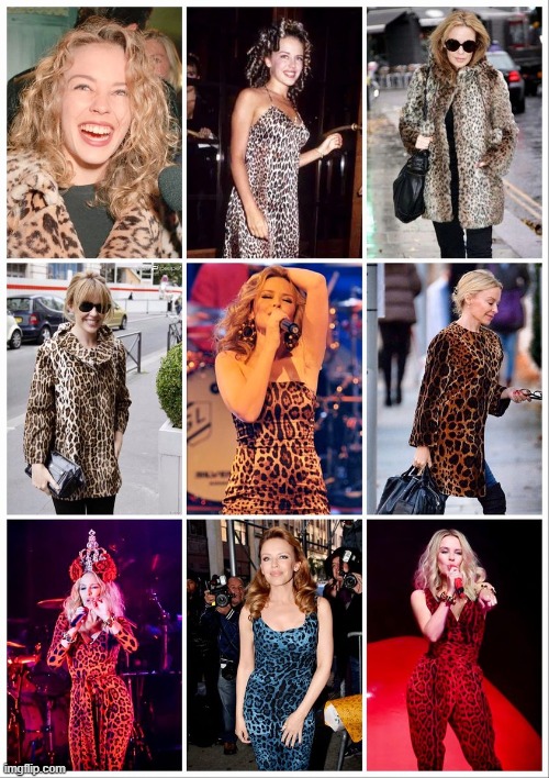 2 many leopard | image tagged in kylie leopard print | made w/ Imgflip meme maker