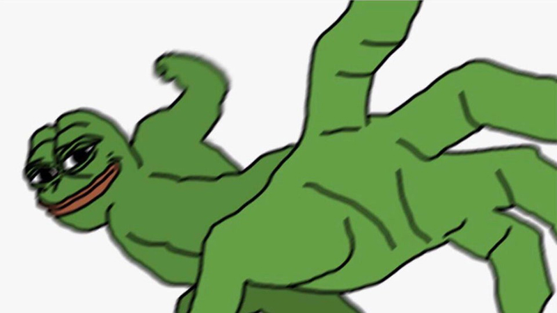 Pepe punch frog Blank Meme Template
