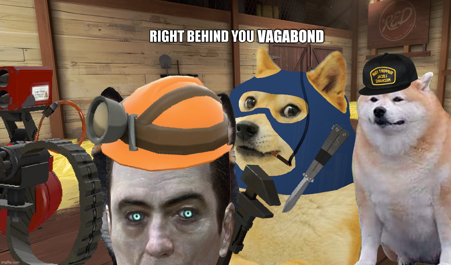 I've been stalking him for years.  YEARS! | VAGABOND | image tagged in vagabond souffle,doge,local mechanic,imgflip users,use someones username in your meme,it's been 84 years | made w/ Imgflip meme maker