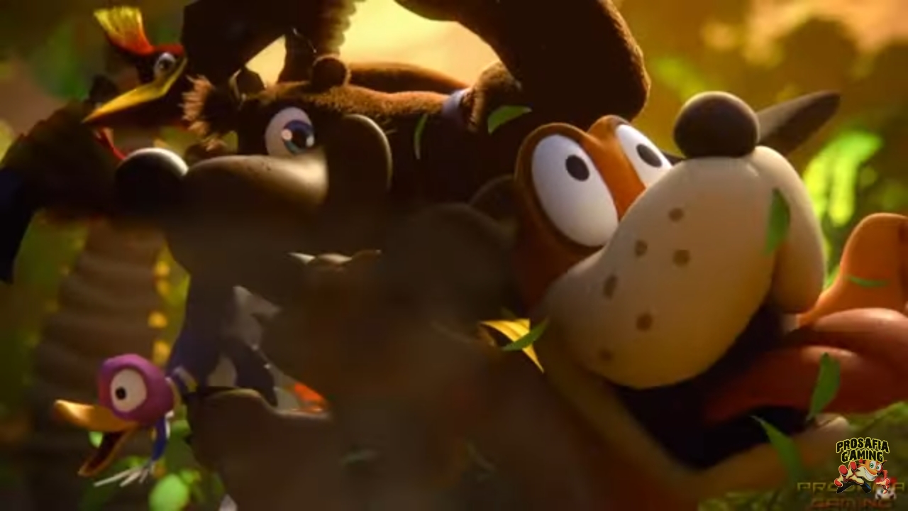 High Quality Banjo and Kazooie destroy Duck Hunt. Blank Meme Template