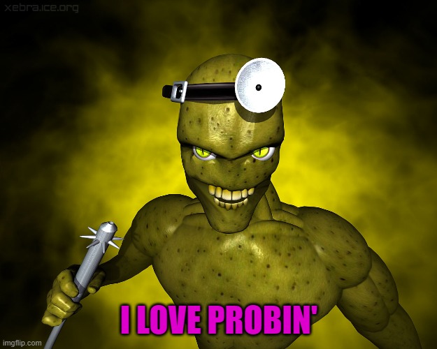 I LOVE PROBIN' | made w/ Imgflip meme maker