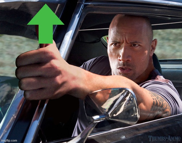 image tagged in up thumb | made w/ Imgflip meme maker