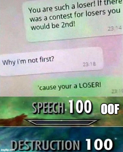 lol | OOF | image tagged in lol,memes,funny,oof | made w/ Imgflip meme maker