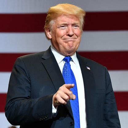 Trump Blank Meme Template