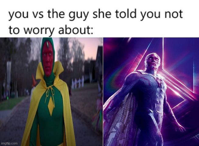 "your beautiful on the INSIDE honey!" | image tagged in marvel | made w/ Imgflip meme maker