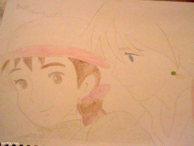 howls moving castle drawing | made w/ Imgflip meme maker