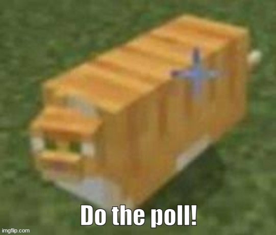 https://strawpoll.com/h4ohaepra | Do the poll! | image tagged in oh lawd he comin minecraft | made w/ Imgflip meme maker
