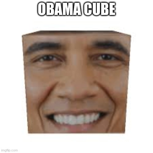 OBAMA CUBE | made w/ Imgflip meme maker