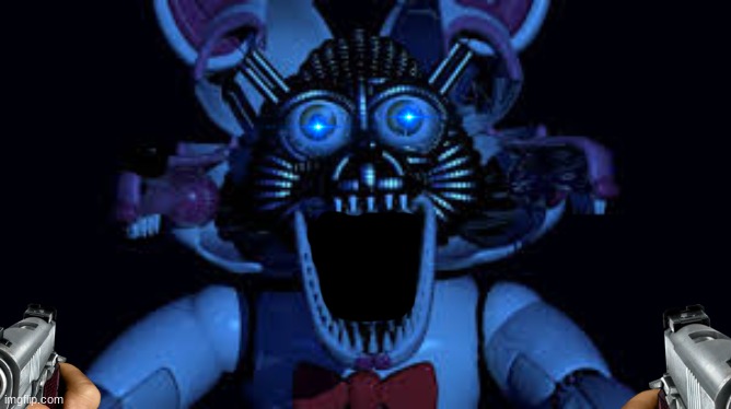 Funtime foxy jumpscare fnaf sister location | image tagged in funtime foxy jumpscare fnaf sister location | made w/ Imgflip meme maker