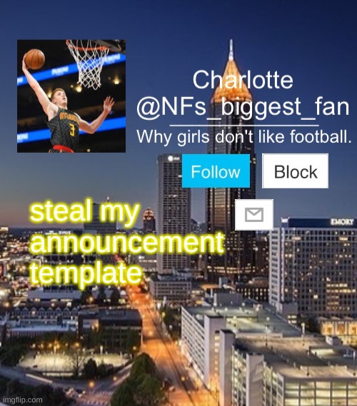 Nfs biggest fan | steal my announcement template | image tagged in nfs biggest fan | made w/ Imgflip meme maker