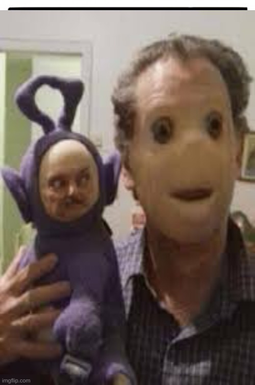 just stop pls | image tagged in teletubbies,face swap | made w/ Imgflip meme maker