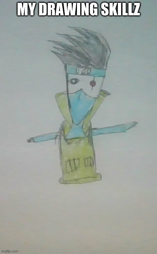 hatake kakashi | MY DRAWING SKILLZ | made w/ Imgflip meme maker