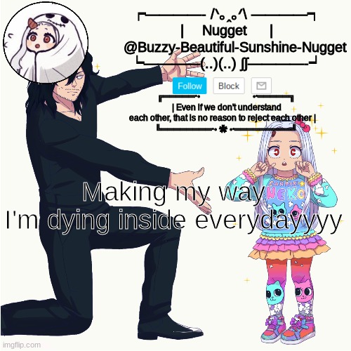 Eri temp | Making my way
I'm dying inside everydayyyy | image tagged in eri temp | made w/ Imgflip meme maker