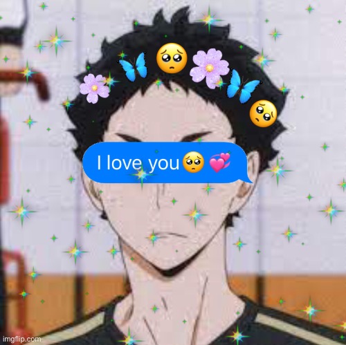 Akaashi picsart | made w/ Imgflip meme maker