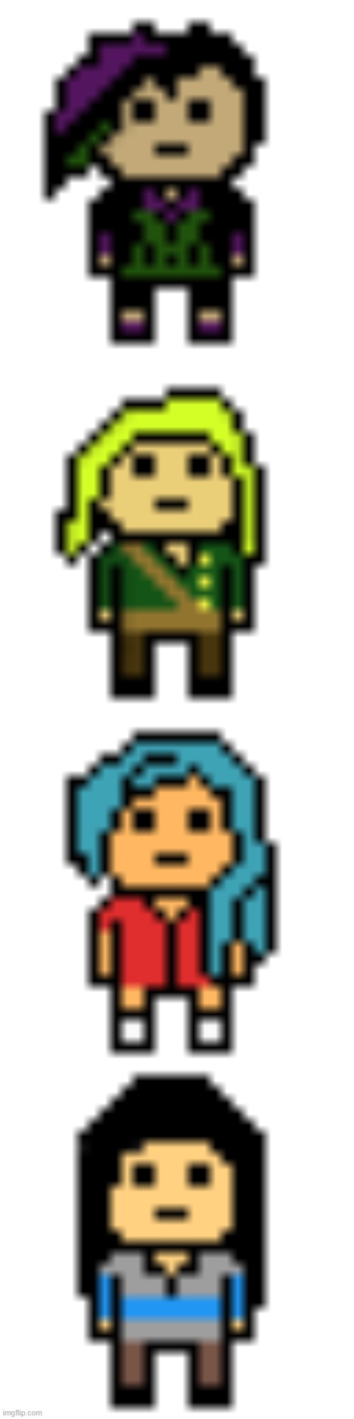What do yall think? If u can guess their talents, I will upvote every meme and comment you have. | made w/ Imgflip meme maker