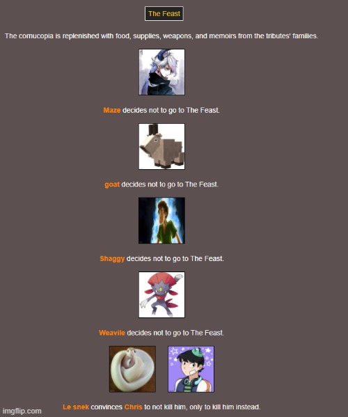 the feast | made w/ Imgflip meme maker
