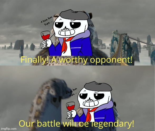 Finally a worthy Opponent | image tagged in finally a worthy opponent | made w/ Imgflip meme maker