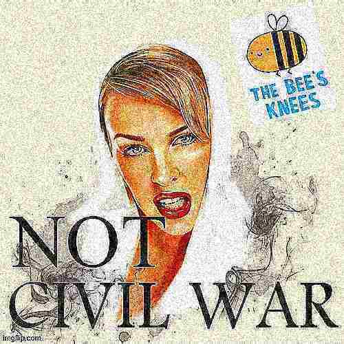 Kylie not civil war deep-fried 1 Blank Meme Template