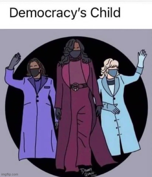 cringe but still | image tagged in democracy's child | made w/ Imgflip meme maker