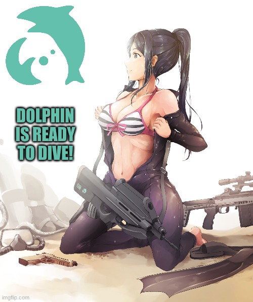 My avatar | DOLPHIN IS READY TO DIVE! | image tagged in avatar | made w/ Imgflip meme maker