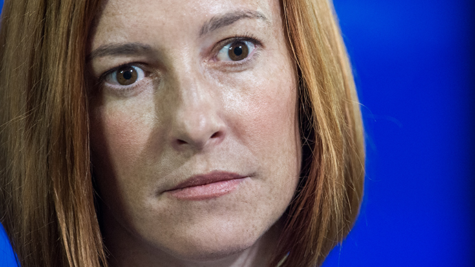 psaki confused Blank Meme Template