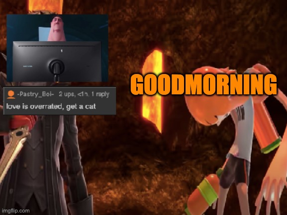 GOODMORNING | image tagged in lol 3 | made w/ Imgflip meme maker