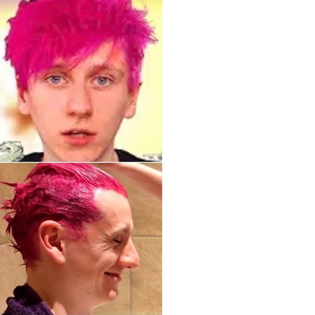 Jacks hair Blank Meme Template