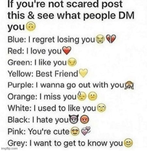 DM me with an answer | image tagged in dm,repost,trend | made w/ Imgflip meme maker