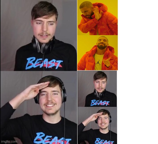 mr beast transparent Blank Template - Imgflip