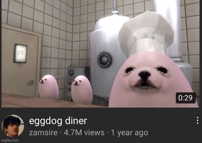 E g g d o g | made w/ Imgflip meme maker