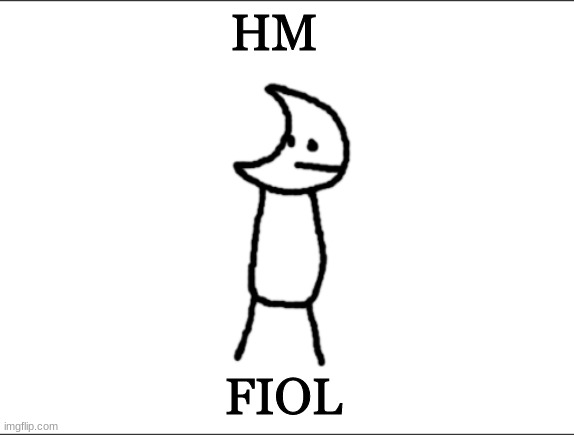 Git piol guy | HM; FIOL | image tagged in git piol guy | made w/ Imgflip meme maker