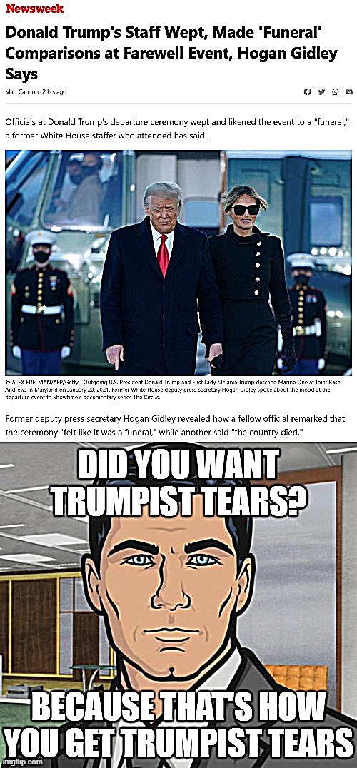 boo hoo, worst President ever is gone | image tagged in trump,inauguration,inauguration day,trump is an asshole,trump is a moron,trump supporters | made w/ Imgflip meme maker
