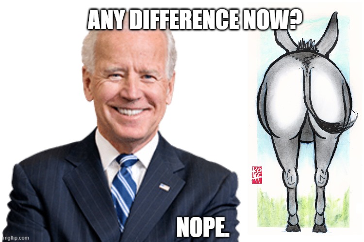 ANY DIFFERENCE NOW? NOPE. | made w/ Imgflip meme maker