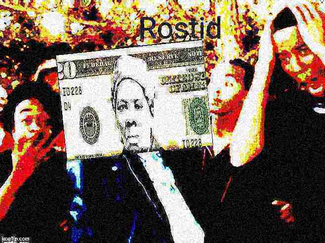 High Quality Harriet Tubman rostid deep-fried 3 Blank Meme Template