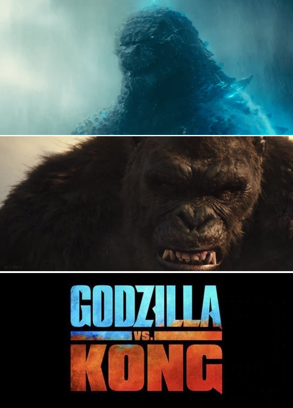 Godzilla Vs. Kong Blank Meme Template