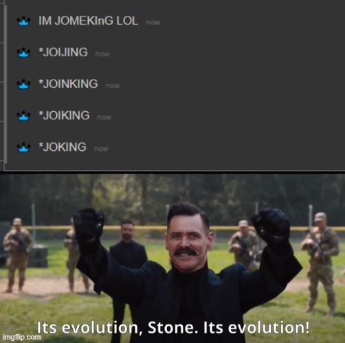 image tagged in it's evolution | made w/ Imgflip meme maker