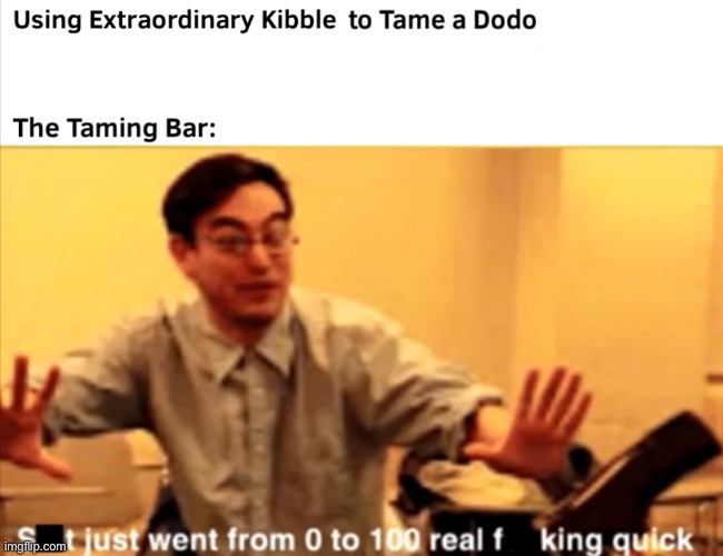 Lmao | image tagged in ark,dodo | made w/ Imgflip meme maker