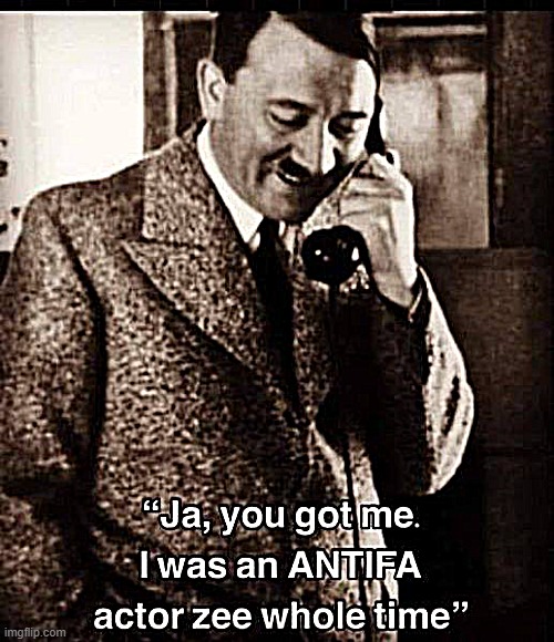 well well how the turntables | image tagged in hitler antifa | made w/ Imgflip meme maker