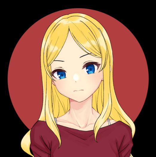 LaceyRobbins1 angry/disapproving look picrew Blank Meme Template