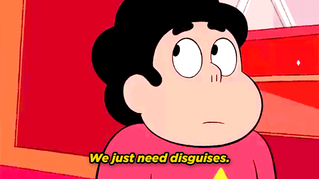 Steven Universe We just need disguises Blank Meme Template