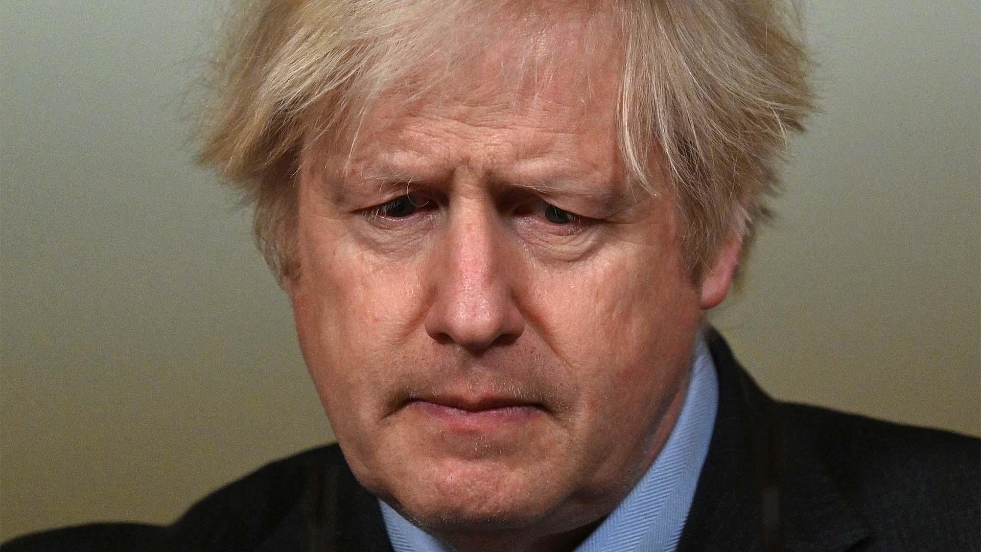 High Quality Sad Boris Johnson Blank Meme Template