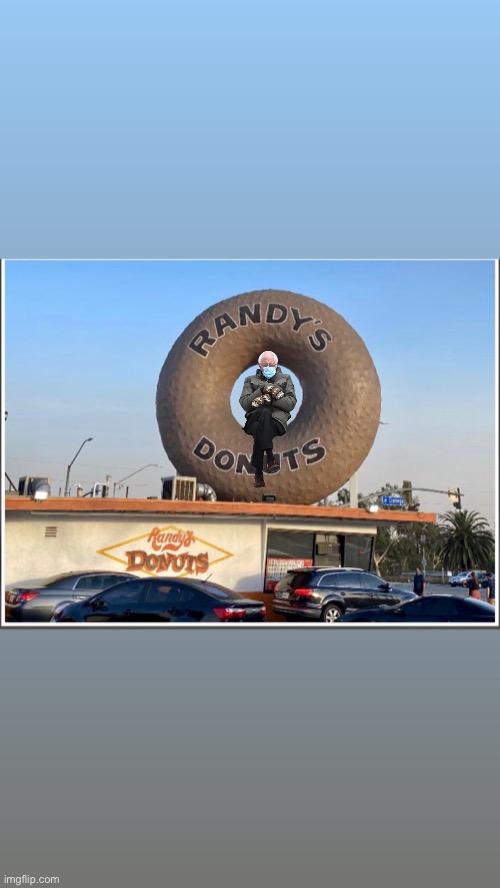 Randys | image tagged in randys,healthy,donuts,la | made w/ Imgflip meme maker