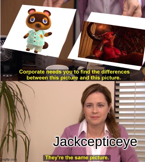 They're The Same Picture Meme | Jackcepticeye | image tagged in memes,they're the same picture | made w/ Imgflip meme maker