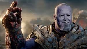 High Quality Biden Thanos Blank Meme Template