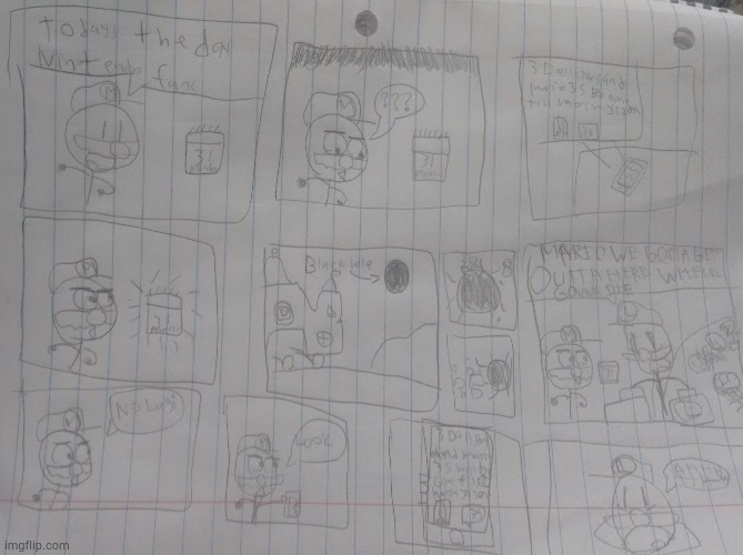Some comic stuff I did | made w/ Imgflip meme maker