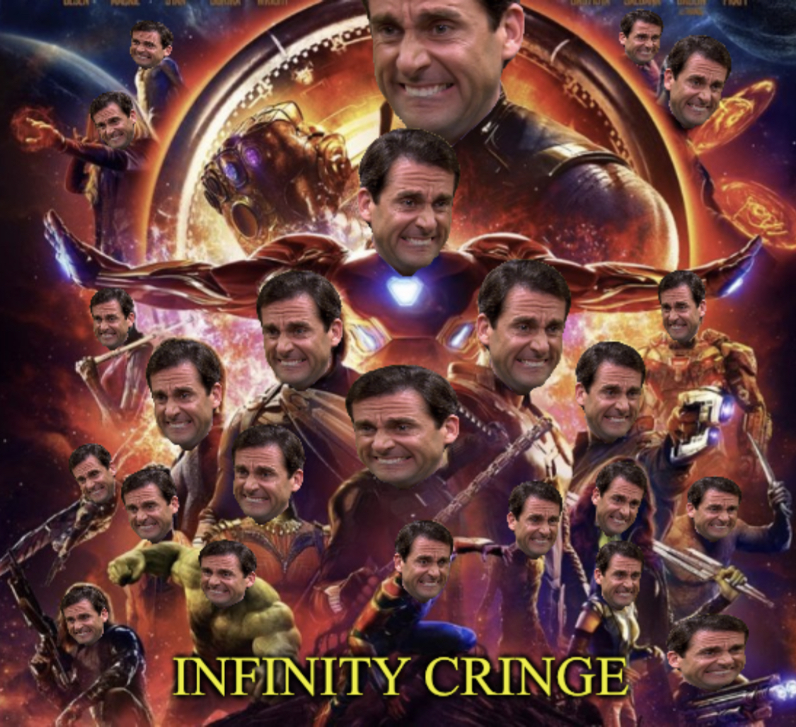 Infinity Cringe Blank Meme Template
