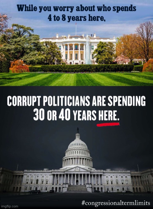 Congressional Term Limits NOW | image tagged in congressional term limits now,term limits,congress,nancy pelosi,mitch mcconnell,WayOfTheBern | made w/ Imgflip meme maker