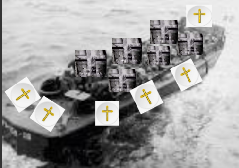 High Quality Crusader Higgin's Boat 2.0 Blank Meme Template