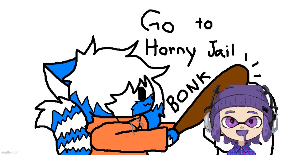 Clear go to horny jail | image tagged in clear go to horny jail | made w/ Imgflip meme maker