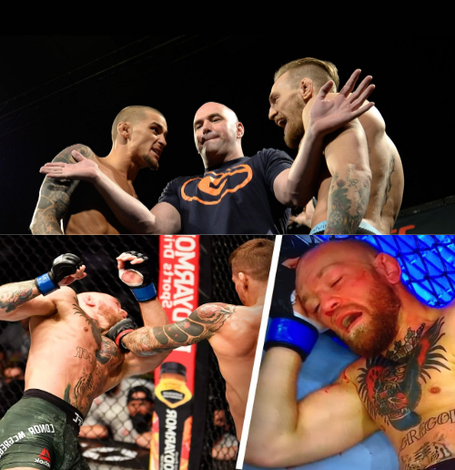 mcgregor vs poirier 2 Blank Meme Template